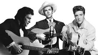 Hank Williams Johnny Cash and Elvis Sing quotI m So Lonesome I Could Cryquot  Virtual Trio [upl. by Mcspadden]