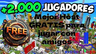 MEJOR HOST GRATUITO PARA JUGAR CON AMIGOS MINECRAFT 247 [upl. by Aliek]