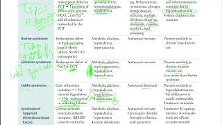 19 Renal tubular defects  Fanconi Synd  Bratter Synd  Gitelman Synd  Liddle Synd  SAMS [upl. by Ittak969]