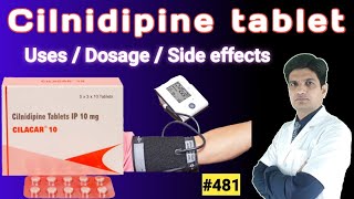 Cilnidipine tablets ip  Cilnidipine 10 mg  Cilnidipine tablet uses  Cilacar 10 [upl. by Cherise]