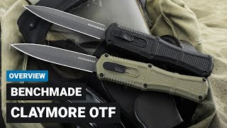 Benchmade Claymore OTF Automatic Overview [upl. by Plumbo]