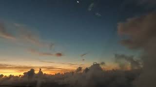 Bombardier Challenger 350 Jet Beautiful Sunrise takeoff Palm Beach PBI Runway 10L PEL [upl. by Jeavons26]