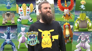 Raiding 20 Unique Legendary Pokemon In 1 Day GO Fest 2021  Day 2 Shiny Hunt Pokemon Go [upl. by Keary]