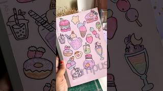 കുറച്ചു cute transparent stickers ഉണ്ടാക്കാം easy ആയി  DIY transparent stickerscutesticker clear [upl. by Deonne921]