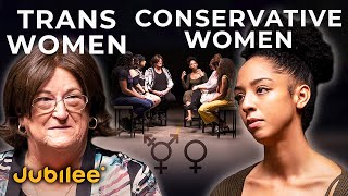 Trans vs Conservative Women Are Periods Essential to Womanhood  Middle Ground [upl. by Miksen170]