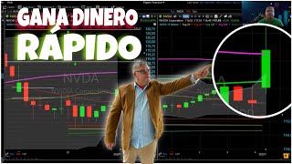 GANA DINERO RÁPIDO con Trading en Vivo [upl. by Ynottirb411]