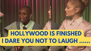 HONESTLY THIS ACTUALLY HAPPENED DON’T LAUGH …wicked interviews hollywood [upl. by Zippel]