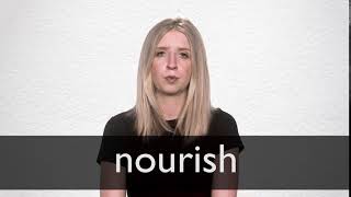 How to pronounce NOURISH in British English [upl. by Madeline]