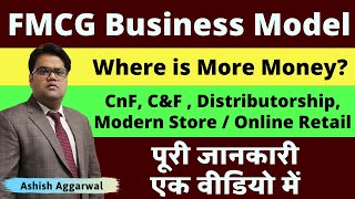 FMCG Business Model  FMCG Distributorship Network Explained in Hindi  How Food Supply Chain Works [upl. by Juna160]