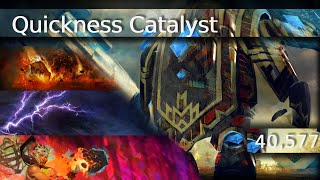 GW2 Quickness Catalyst ScepterWarhorn 405k dps [upl. by Adok]