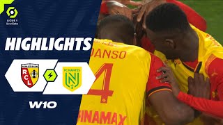 RC LENS  FC NANTES 4  0  Highlights  RCL  FCN  20232024 [upl. by Whyte928]