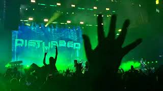 down with the sickness disturbed live at aftershock festival 2024 [upl. by Eelessej255]