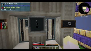 ATM 7 Hardcore Ep 6  PneumaticCraft Plastic and Elevators [upl. by Akehsyt]