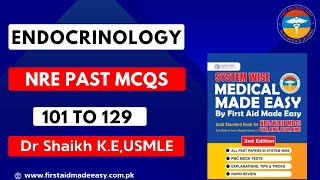 Endo NRE past mcq 101 to 129 from medical made easy book By Dr Shaikh [upl. by Aicssej]