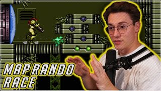 Really Bizarre  Map Rando Race  Super Metroid [upl. by Letnwahs]