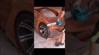 Building Mercedes AVTR Vision Concept Car homemade ndwoodart [upl. by Aihceyt]