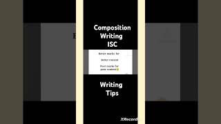 Composition Writing Class 12 ISC essaywriting writingskills isclanguage [upl. by Okwu]