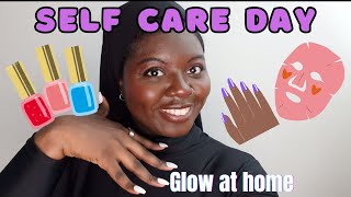 Self Care day at home  Fatimah Dankey [upl. by Kcirej]