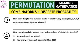 Permutation  Permutation in discrete mathematics  Permutation discrete mathematics [upl. by Gwenneth]