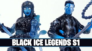 New Fortnite Black Ice Legends Action Figures [upl. by Atteiram268]