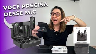 O MICROFONE DE LAPELA HREBOS IF209 IDEAL PARA GRAVAÇÕES CRISTALINAS 🎙️ [upl. by Tabber]