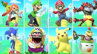 All Character Taunts in Super Smash Bros Ultimate [upl. by Mendive232]