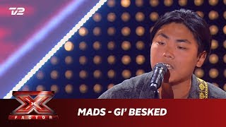 Mads synger ‘Gi’ Besked’  Nordstrøm 5 Chair Challenge  X Factor 2019  TV 2 [upl. by Uzzia]