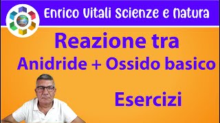 Reazione tra una Anidride ed un Ossido Basico [upl. by Adnaral]