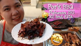 BARBEQUE Recipe pang Negosyo with Costing  Pork BBQ Marinade  Sauce [upl. by Alrich]