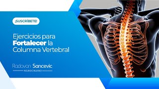 ¡EJERCICIOS PARA FORTALECER LA COLUMNA ✅  Dr Radovan Sancevic [upl. by Atikahs]