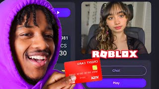 I PAID AN EGIRL TO PLAY ROBLOX WITH ME [upl. by Zoller]