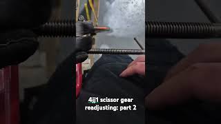 4jj1 scissor gear readjustment part 2 [upl. by Press21]