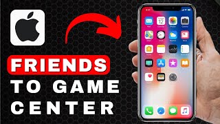 How to Add Friends to Game Center on iPhone  iPhone Tutorial [upl. by Janerich]