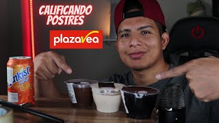 ASMR CALIFICANDO POSTRES DE PLAZA VEA XD [upl. by Samul]