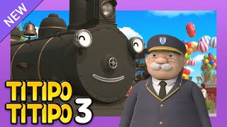 TITIPO S3 EP8 I Steam is the best l Train Cartoons For Kids  Titipo the Little Train [upl. by Eicrad]