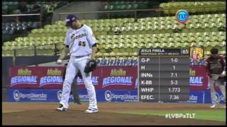 Cardenales de Lara vs Leones del Caracas 09112016 [upl. by Ferna]