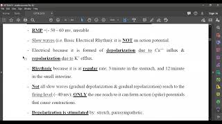 L19 Physiology Electrical Activity of Gastrointestinal Smooth Muscle [upl. by Oirram]