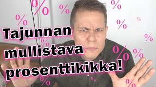 Tajunnan mullistava prosenttikikka [upl. by Randal]