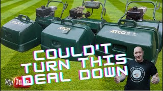 Atco Balmoral Cylinder Lawnmower What a Dealatco allett [upl. by Oikim339]