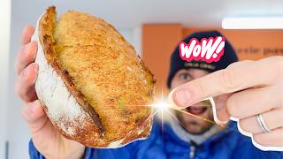 Comment faire du pain quand il fait froid  Ma nouvelle recette de pain avec levain [upl. by Eiznikcm]