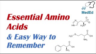 Essential Amino Acids  Mnemonic and Easy Way to Remember [upl. by Colston]