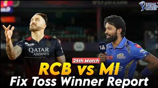 Mumbai vs Bangalore Toss Winner  mi vs rcb Toss Fixing  Mumbai vs Bangalore kon jitega [upl. by Rosetta513]