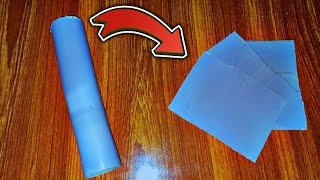 HOW TO MAKE A PVC SHEETS AT HOME  HOW TO MAKE A PVC SHEETS FROM PVC PIPE Zeesha Tech [upl. by Saticilef25]