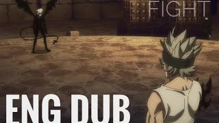 Asta vs liebe fight  full fight ENG DUB   Black clover [upl. by Lutero64]