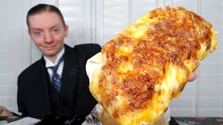 Taco Bells NEW Steak And Bacon Grilled Cheese Burrito Review [upl. by Idnyc]