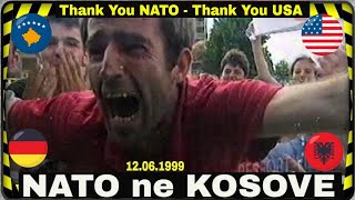 NATO ne Kosove 1999 No Comment  Thank You NATO  Thank You USA  Free Kosovo [upl. by Corsiglia531]