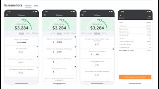 How to Calculate Your Tax Return Tax Caster App Review [upl. by Derr346]