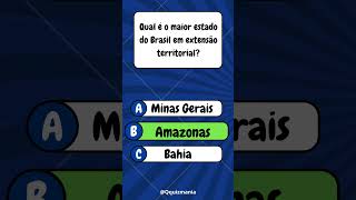 QUIZ DE GEOGRAFIA 2 shorts quiz [upl. by Robb]