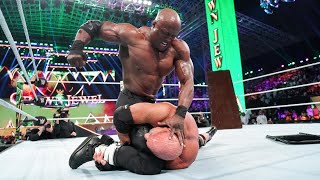 FULL MATCH  Bobby Lashley vs Goldberg WWE Crown Jewel 2021 [upl. by Marks141]