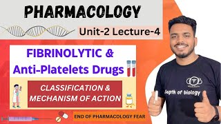 fibrinolytic and antiplatelet drugs  classification and mechanism of action  Thrombolytic [upl. by Valentin]